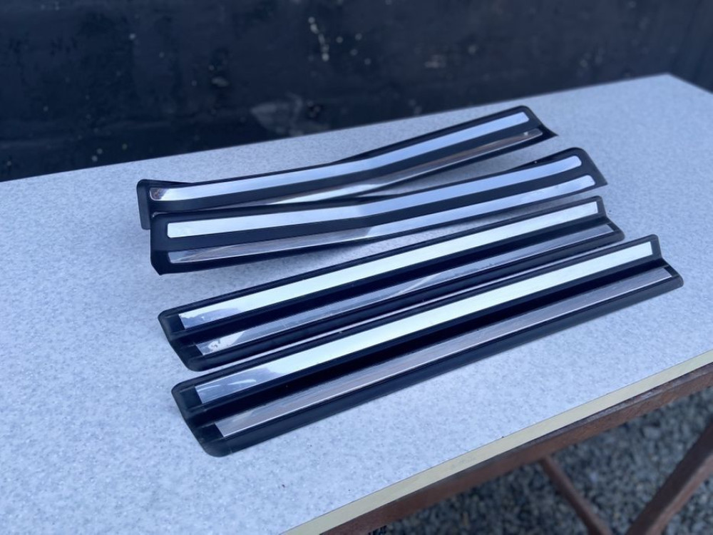 Накладки на Пороги БМВ Е46 Порожки Рестайлинг Хром Дорест Седан