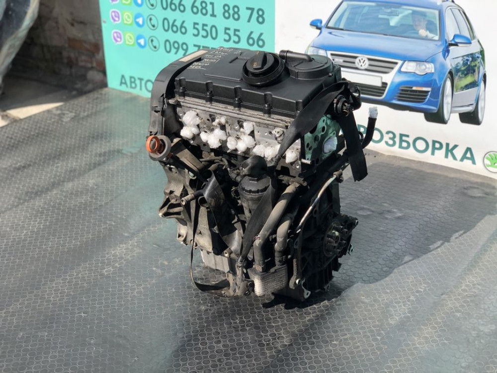 Двигатель мотор 2.0 tdi skoda a5 golf 5 touran 103kw 140hp BKD
