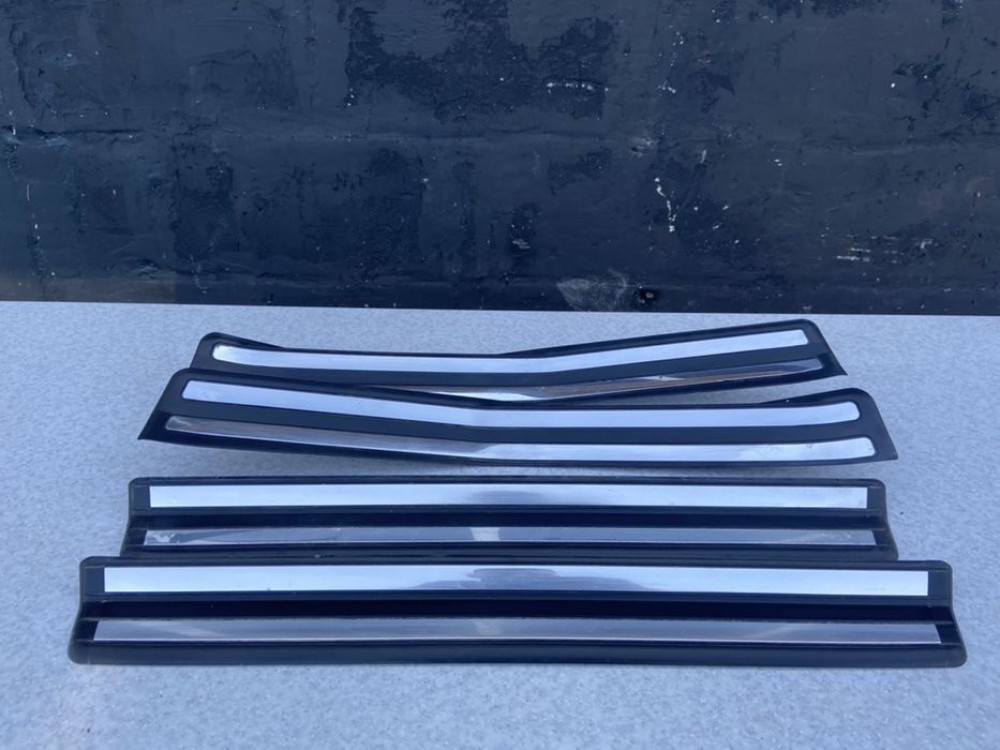 Накладки на Пороги БМВ Е46 Порожки Рестайлинг Хром Дорест Седан